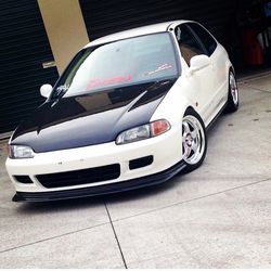 First Molding Style front lip ABS JDM for Eg Civic 92-95 2/3 dr. Eg Ej Vti Si