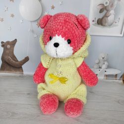 Soft Teddy bear, baby bear toy, teddy bear for kids, Teddy bear for a cozy hug