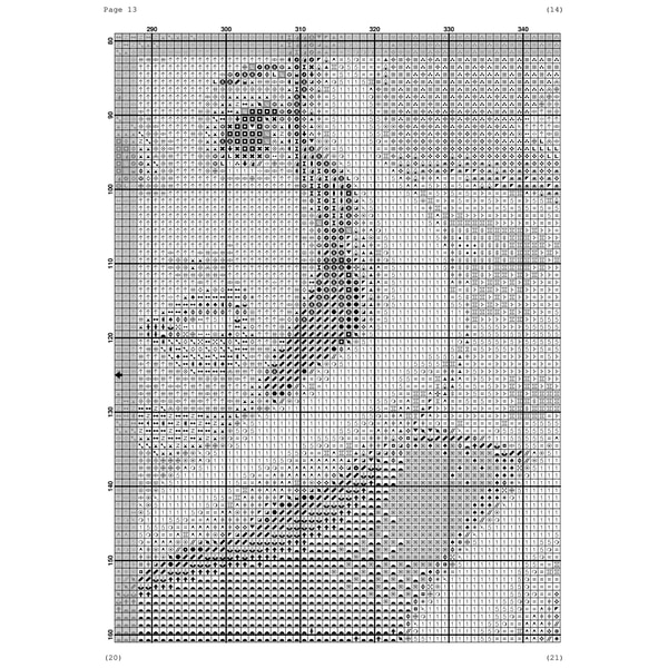 Chart Pattern Beast Beauty And The Beast Cross Stitch Pattern / Disney Cross Sti | Inspire ...