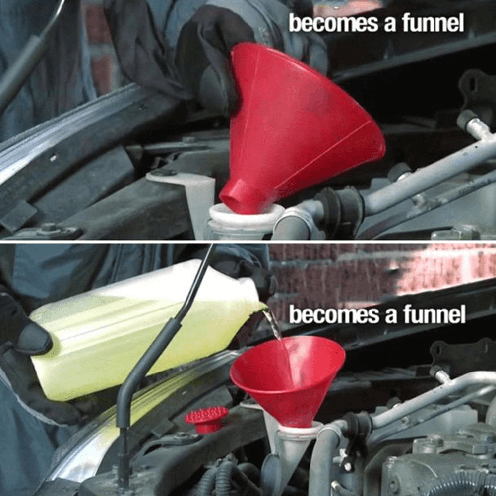 Magical Car Ice Scraper red