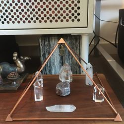 Crystal Healing Copper Pyramid, High Quality Copper Pyramid for Meditation