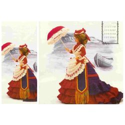 Digital | Vintage Barbie Crochet Pattern | Dress Crochet Patterns for Dolls 11-1/2" | ENGLISH PDF TEMPLATE