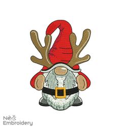 Christmas Gnome Embroidery Design, Merry Christmas Embroidery Designs, Christmas ornaments machine embroidery design