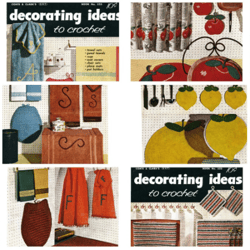 Digital | Vintage Crochet Pattern | Vintage 1950s | ENGLISH PDF TEMPLATE
