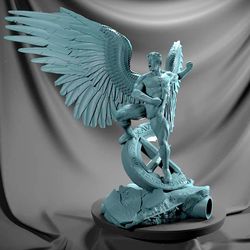 3d model comics character fo 3d printed stl file