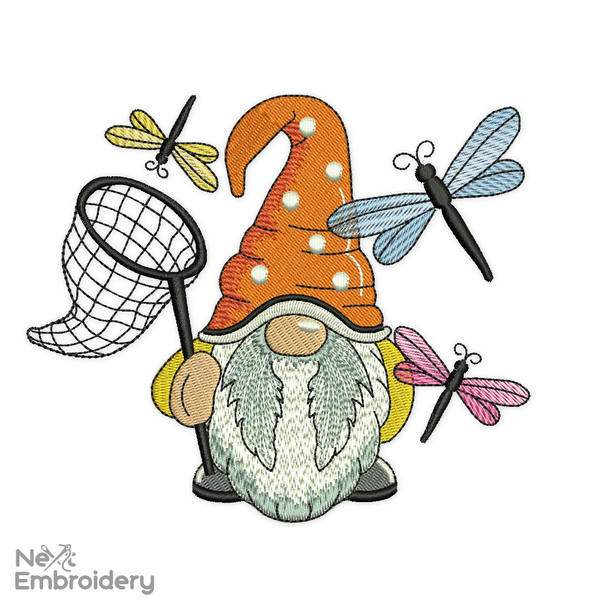 dragonfly-gnome-embroidery-design-summer-embroidery-designs-bee-kind-machine-embroidery-file.jpg