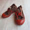 brown russian teenager sport shoes vintage