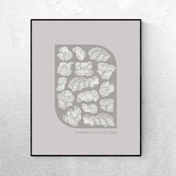 Scandi style Wall art digital download Printable picture Philosophical art poster Decor for office For dining room