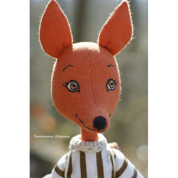 fox doll handmade