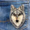 Animal brooch Wolf jewelry gift wolf gift Felt animal (5).jpg