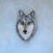 Animal brooch Wolf jewelry gift wolf gift Felt animal.JPG