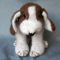 knitted beagle puppy