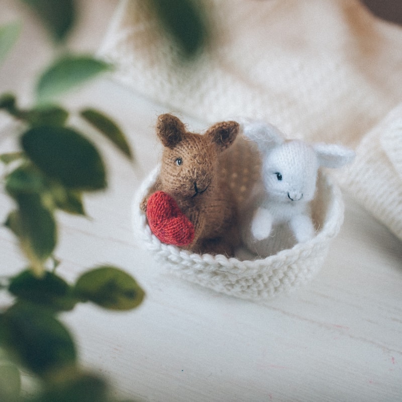 Easter Bunny knitting pattern. Little knitted realistic rabb | Inspire ...