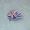 Felt cute pink baby dragon pin.JPG