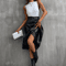 Faux PU Leather High Waist Lace Hem Belted A-Line Flared Midi Skirt (3).jpg