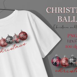 christmas balls in a checkered plaid. sublimation