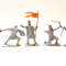 2 Vintage Toy soldiers set Russian squad of the bogatyrs PROGRESS plant USSR 1980s.jpg