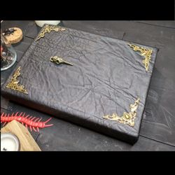 Raven spell book Witch journal book of shadow Old witch book of spells Grimoire journal for sale Custom vintage charm