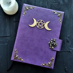 Celtic witchcraft book Hekate spell book Pagan wicca green witch journal Witchcraft grimoire journal practical magic