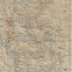 Vintage Map Digital Download Only Junk journal Scrapbook