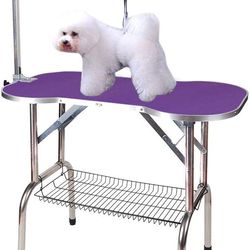 Stainless Steel Adjustable Pet Grooming Table