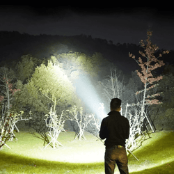 super bright led rechargeable torch