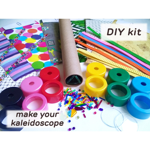 many colors of kaleidoscope kits