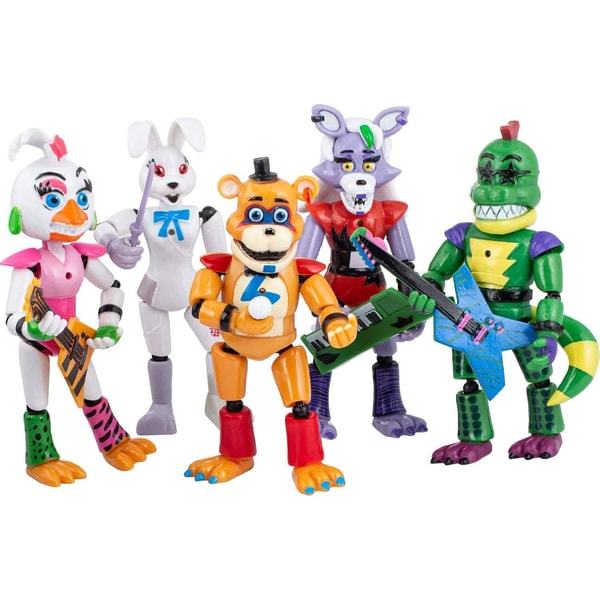 5pc SET Five Nights at Freddy's FNAF PizzaPlex Security Brea Inspire