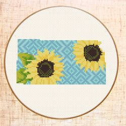 kansas cross stitch pattern modern cross stitch sunflower floral map cross stitch state usa