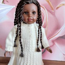 Knitted clothes for doll Clothes for doll  Handmade clothes for doll exclusive clothes for doll