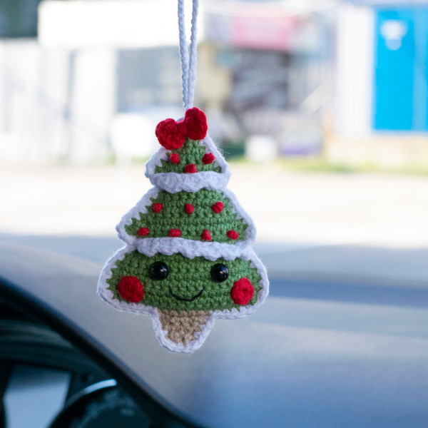 Christmas tree car accessory for women
