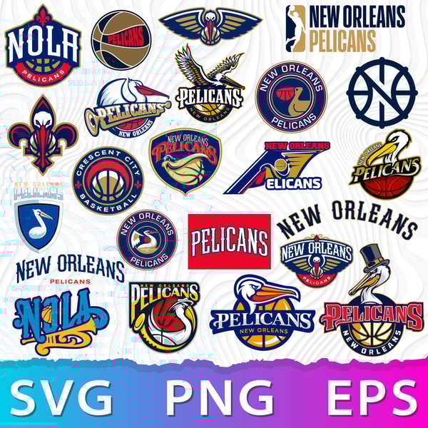 New Orleans Pelicans Logo SVG, NBA Pelicans Logo, Pelicans L - Inspire ...