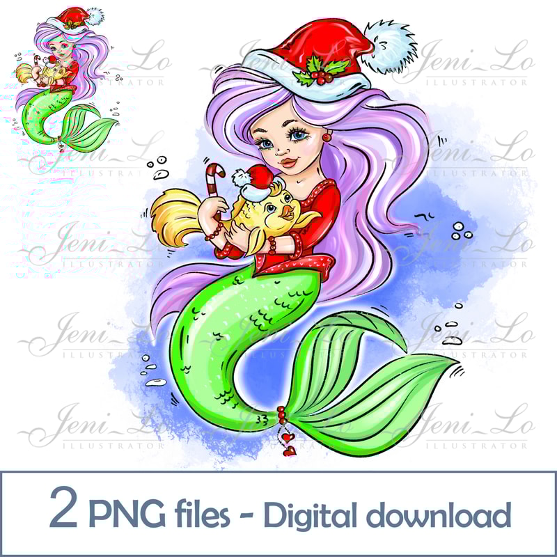 ОБЛОЖКА Christmas Mermaid.jpg