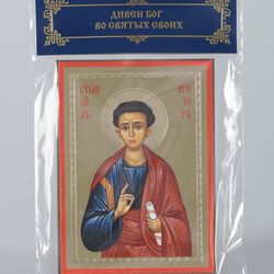 St Prochorus the Apostle  icon | Orthodox gift | free shipping from the Orthodox store