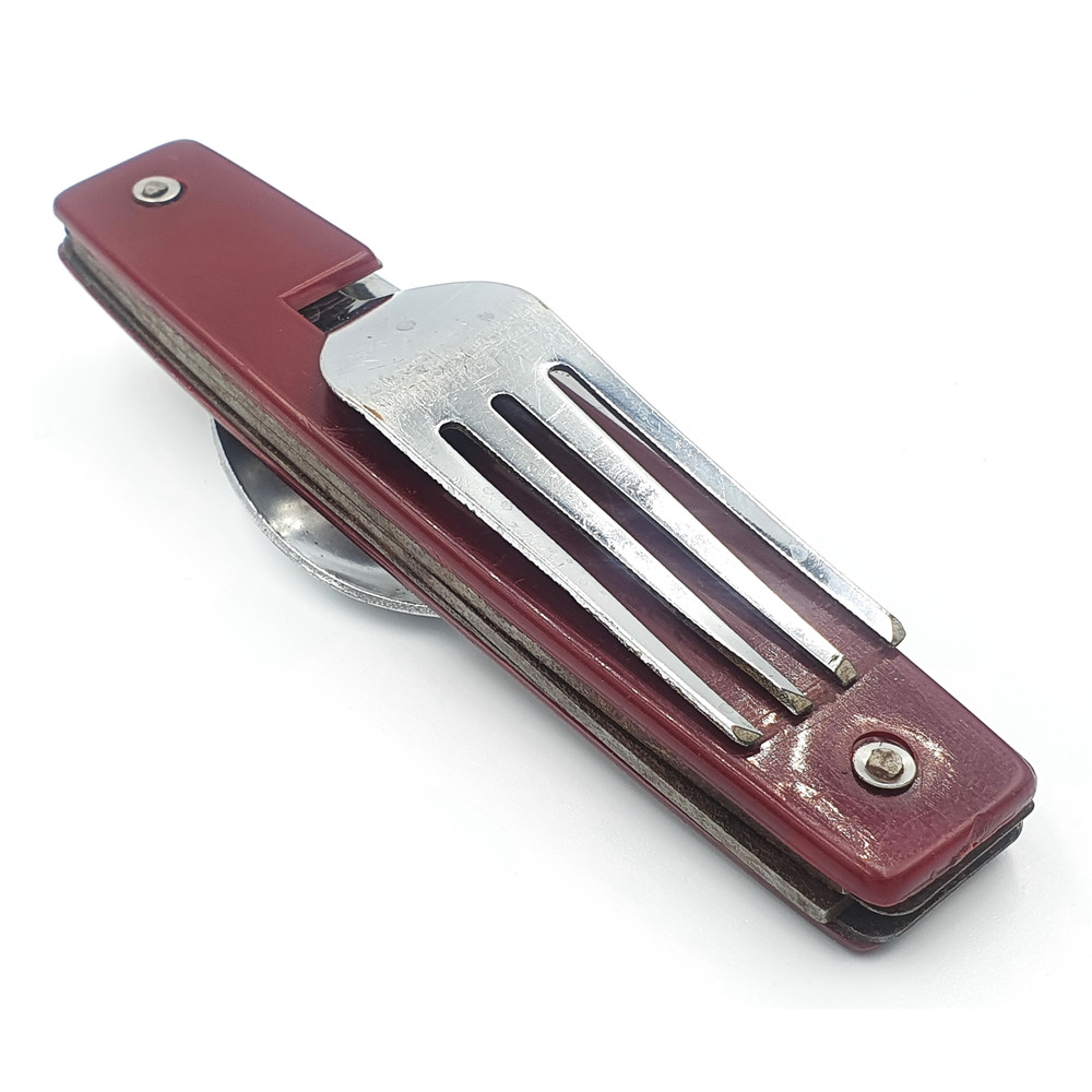 2 Vintage Touristic Camping Pocket Knife SPOON FORK USSR 1970s.jpg