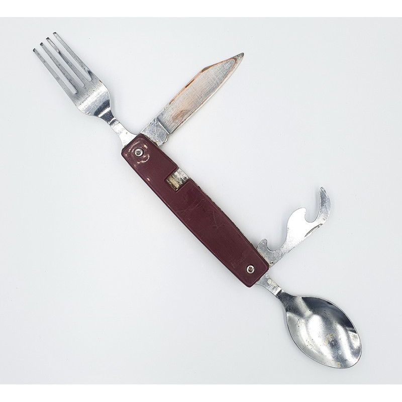 5 Vintage Touristic Camping Pocket Knife SPOON FORK USSR 1970s.jpg