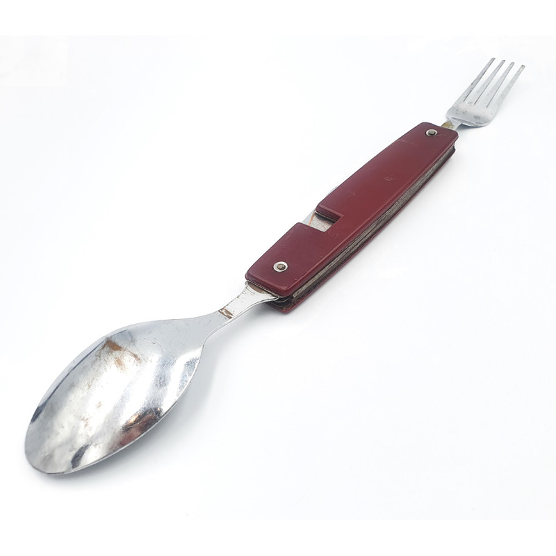 8 Vintage Touristic Camping Pocket Knife SPOON FORK USSR 1970s.jpg