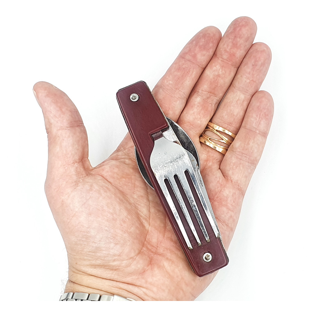 11 Vintage Touristic Camping Pocket Knife SPOON FORK USSR 1970s.jpg