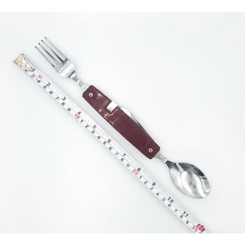 12 Vintage Touristic Camping Pocket Knife SPOON FORK USSR 1970s.jpg