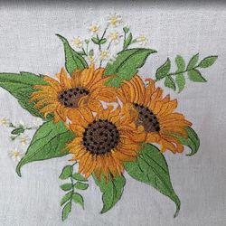 Sunflower   Embroidery Design