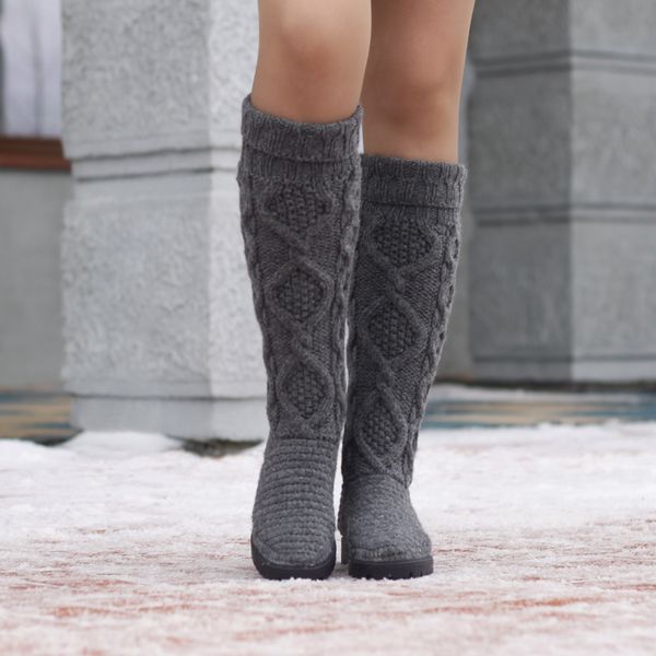 crochet boots ugg knitted snow 2.jpg