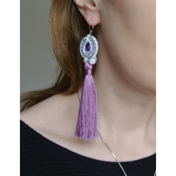 Long-tassel-earrings
