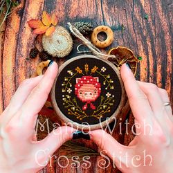 piglet cross stitch, pig cross stitch, easy pattern, beginner pattern, farmhouse decor, farm cross stitch, modern chart