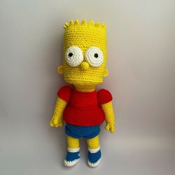 Bart Simpson PDF crochet pattern