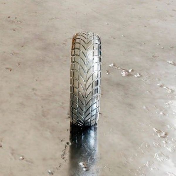 Silver moto tire ring oxidized wedding rings 925  harley davidson