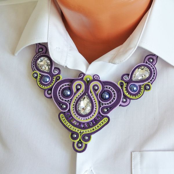 Purple-collar-necklace