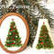 Christmas Tree Embroidery PDF Pattern Download. Small Trees Ornaments. Embroidery Beginner Tutorial. Sewing Christmas Decorations.jpg