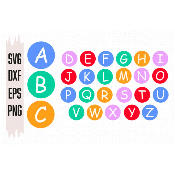 First Letters Svg Alphabet Svg, Font Svg, Letter Svg, Digital download | Inspire Uplift