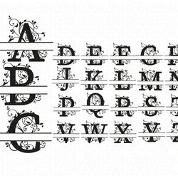 Alphabet Svg, Font Svg, Letter Svg, Digital download