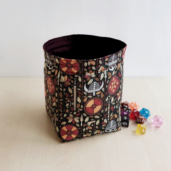 large dice bag with pockets vikings.jpeg
